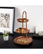 Accessoire décoratif en métal cuivre - D.20 cm