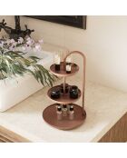 Accessoire décoratif en métal cuivre - D.20 cm