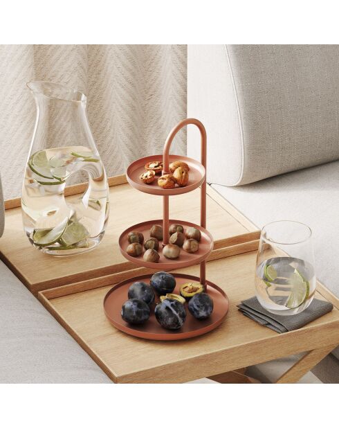 Accessoire décoratif en métal cuivre - D.20 cm