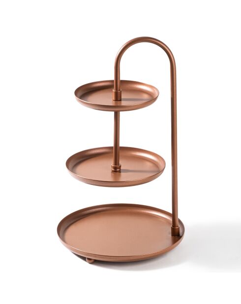 Accessoire décoratif en métal cuivre - D.20 cm