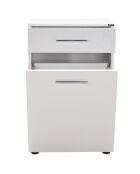Weißer Mehrzweckschrank - 52x83x38
