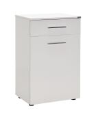 Weißer Mehrzweckschrank - 52x83x38