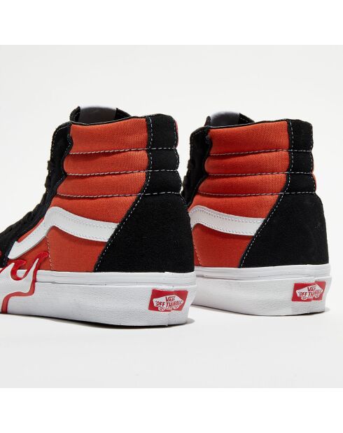 Baskets SK8-Hi Flame noir/brique