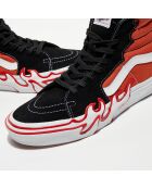 Baskets SK8-Hi Flame noir/brique