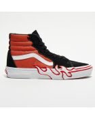 Baskets SK8-Hi Flame noir/brique