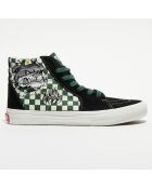 Baskets SK8-Hi noir/vert