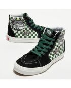 Baskets SK8-Hi noir/vert