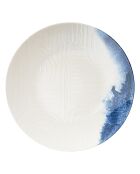 Service de table en Porcelaine blanc/bleu - 24 pièces