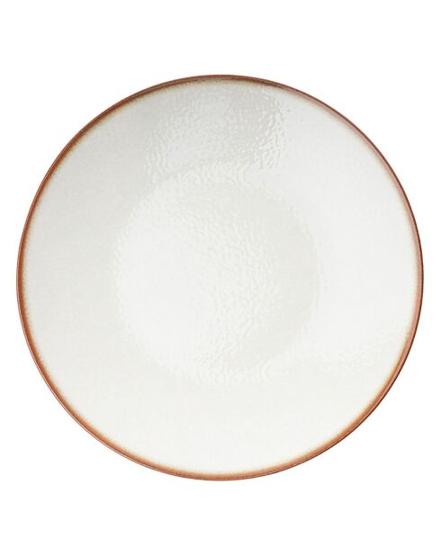 Service de table en Porcelaine crème - 24 pièces