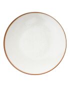 Service de table en Porcelaine crème - 24 pièces