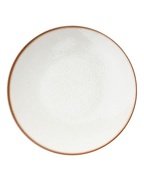 Service de table en Porcelaine crème - 24 pièces
