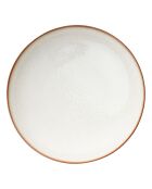 Service de table en Porcelaine crème - 24 pièces