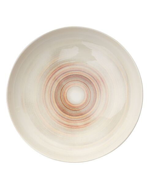 Service de table en Porcelaine multicolore  - 24 pièces
