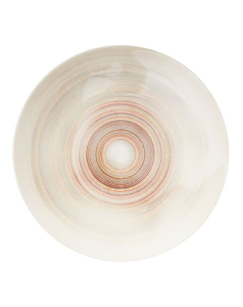 Service de table en Porcelaine multicolore  - 24 pièces