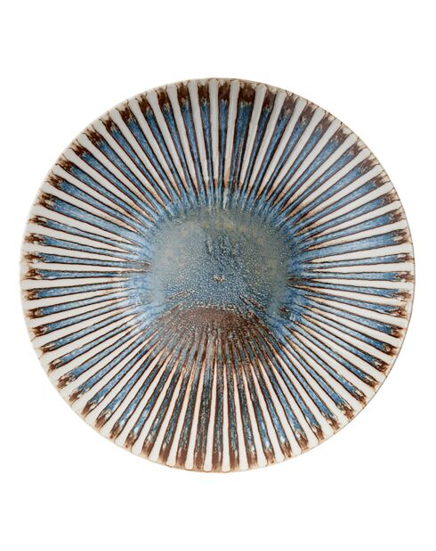 Service de table en Porcelaine multicolore - 24 pièces