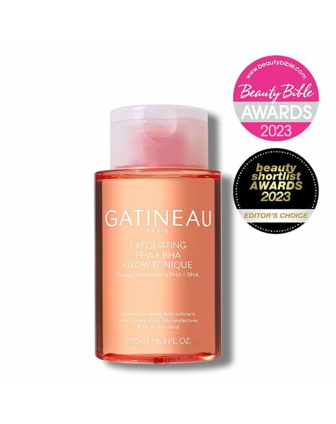 Tonique éclat exfoliant PHA + BHA 200 ml