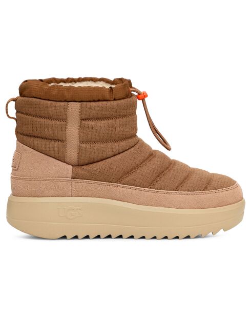 Boots fourrées Laine Maxxer Mini camel