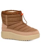 Boots fourrées Laine Maxxer Mini camel