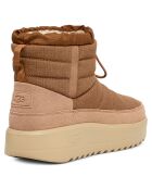 Boots fourrées Laine Maxxer Mini camel