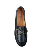 Mocassins en Cuir Palmaria noirs