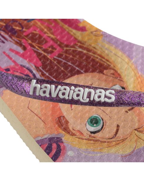 Tongs Slim Princess violettes