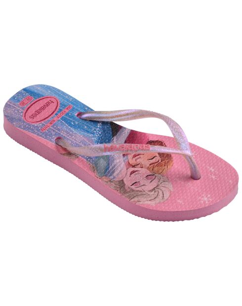 Tongs Slim Princess roses