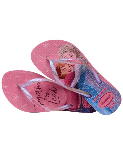 Tongs Slim Princess roses