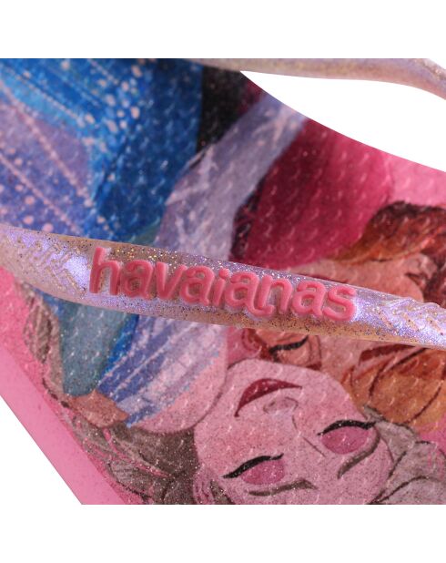 Tongs Slim Princess roses