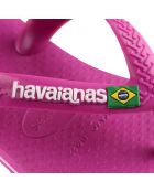 Tongs Brasil Logo II roses