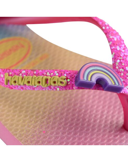 Tongs Slim Glitter Trendy multicolores