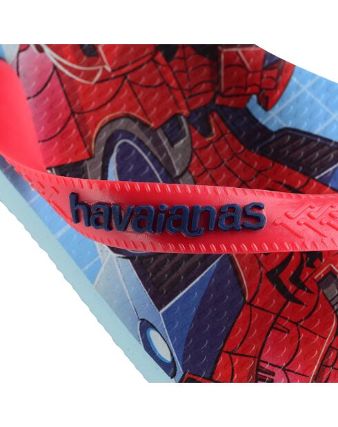 Tongs Top Marvel II bleu/rouge