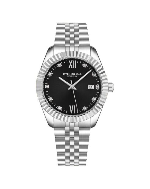 Montre Femme en Acier Quartz Symphony argentée