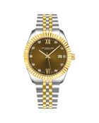 Montre Femme en Acier Quartz Symphony argenté/doré