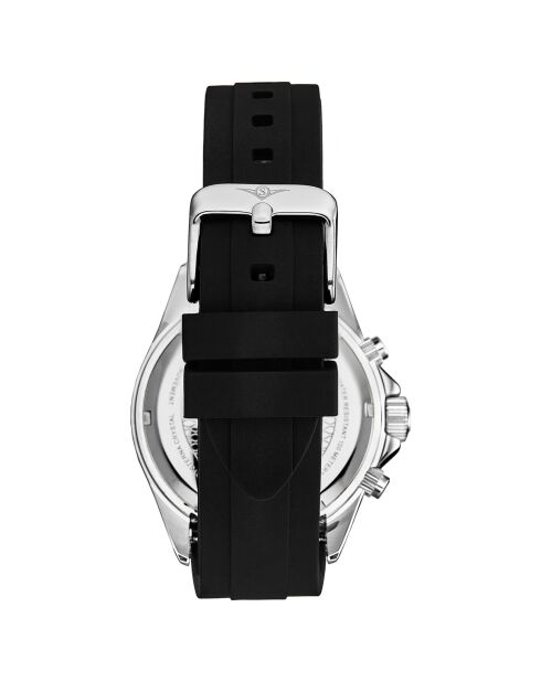 Reloj Mecaquartz Monaco Black Rubber para hombre