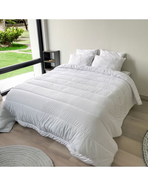Couette Tempérée Anti -static blanche