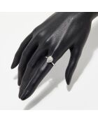 Bague Étoile Céleste Diamants 0.14 ct or blanc