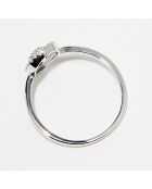 Bague Étoile Céleste Diamants 0.14 ct or blanc