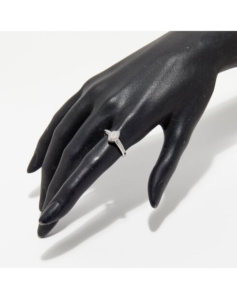 Bague Serena Diamants 0.18 ct or blanc