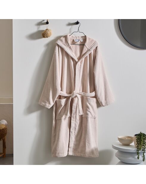 Peignoir à Capuche ficelle