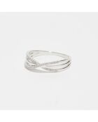 Bague Azura Diamants 0.08 ct or blanc