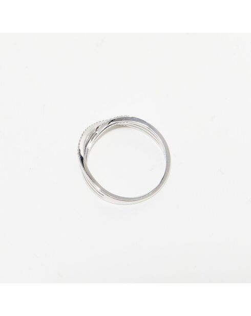 Bague Azura Diamants 0.08 ct or blanc