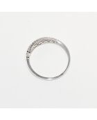 Bague Étoile Éternelle Diamants 0.17 ct or blanc