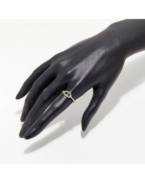 Bague Éclat Soyeux Diamants 0.10 ct or jaune