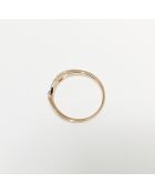 Bague Éclat Soyeux Diamants 0.10 ct or jaune