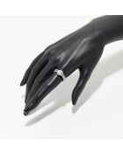 2 Bagues Éclat Harmonieux Diamants 0.41 ct or blanc