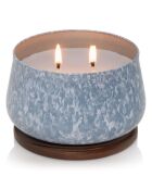 Bougie parfumée d'extérieur pluie fraiche - 2 mèches 20-30h