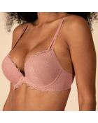 Soutien-gorge Push-Up rose poudré