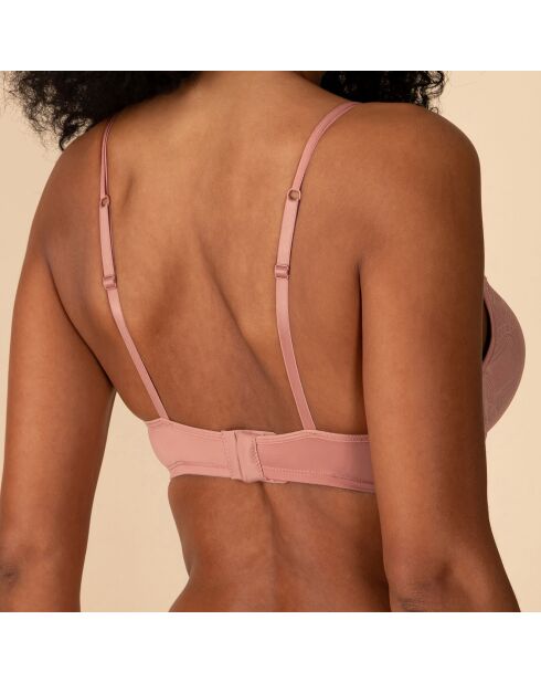 Soutien-gorge Push-Up rose poudré