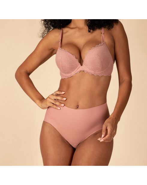 Soutien-gorge Push-Up rose poudré