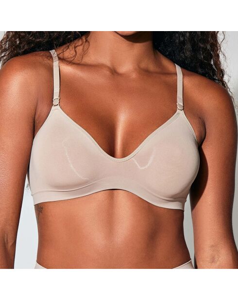 Soutien-gorge sans armatures Moulé beige